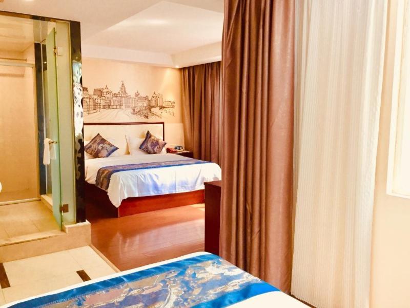 Greentree Inn Guangxi Yulin Jincheng Commercial Building Shell Hotel Exterior photo