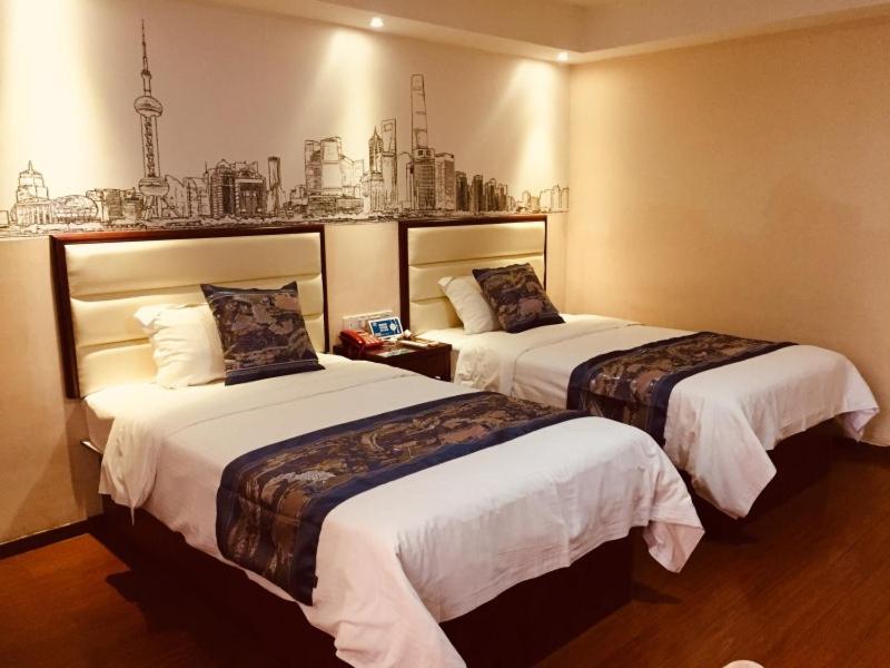 Greentree Inn Guangxi Yulin Jincheng Commercial Building Shell Hotel Exterior photo